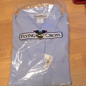 Postal clerk short sleeve button up shirt